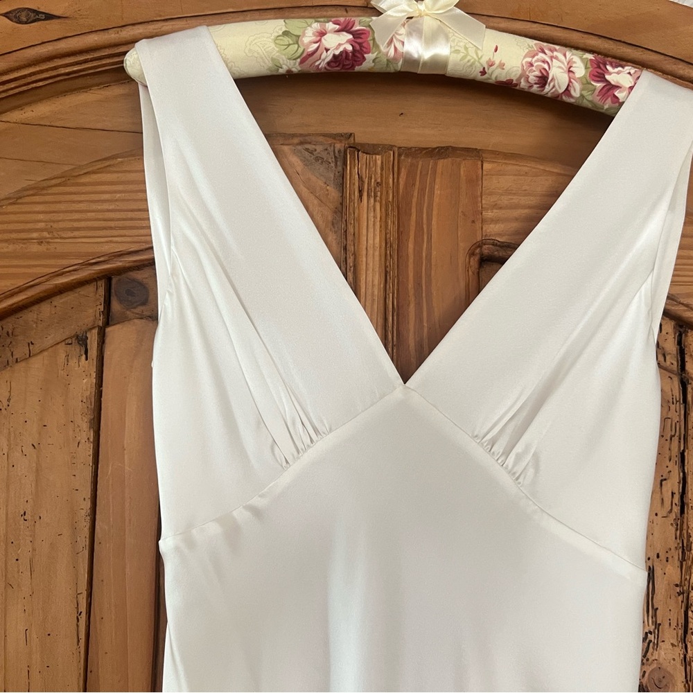 Alexis "Celine" white gown - Picture 8 of 13